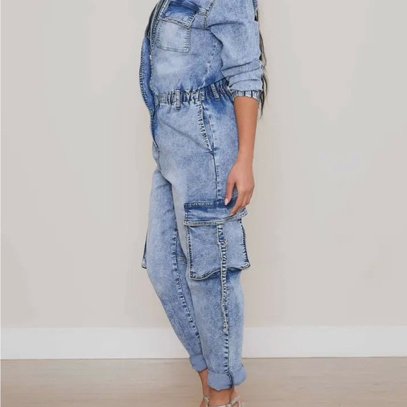 Cargo Jumpsuit - Picture 3 of 5